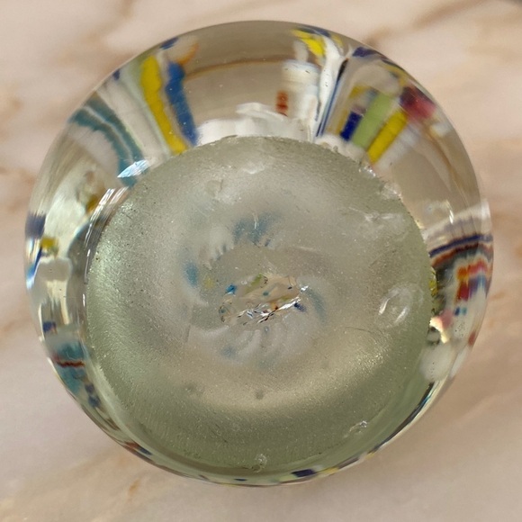 Handmade Blown Art Glass Paperweight - Picture 5 of 5